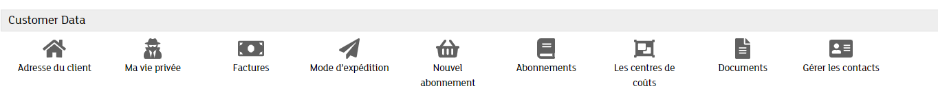Modifier les Donées du Client