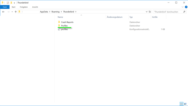 Thunderbird Profiles