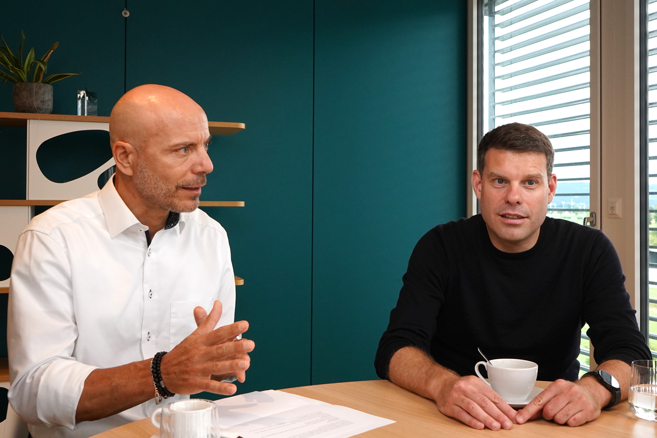 Bild: Marco Stadler (Green) und Thomas Taroni (Phoenix)