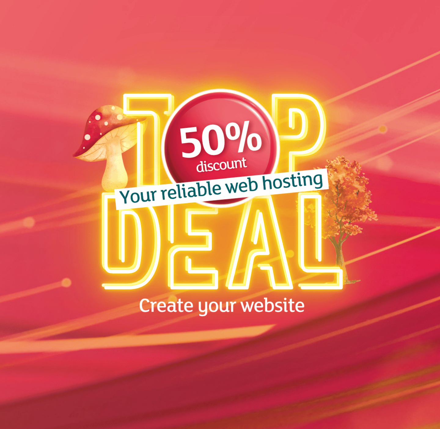 green.ch Top Deal for web hosting with 50% discount – reliable web hosting for your website.