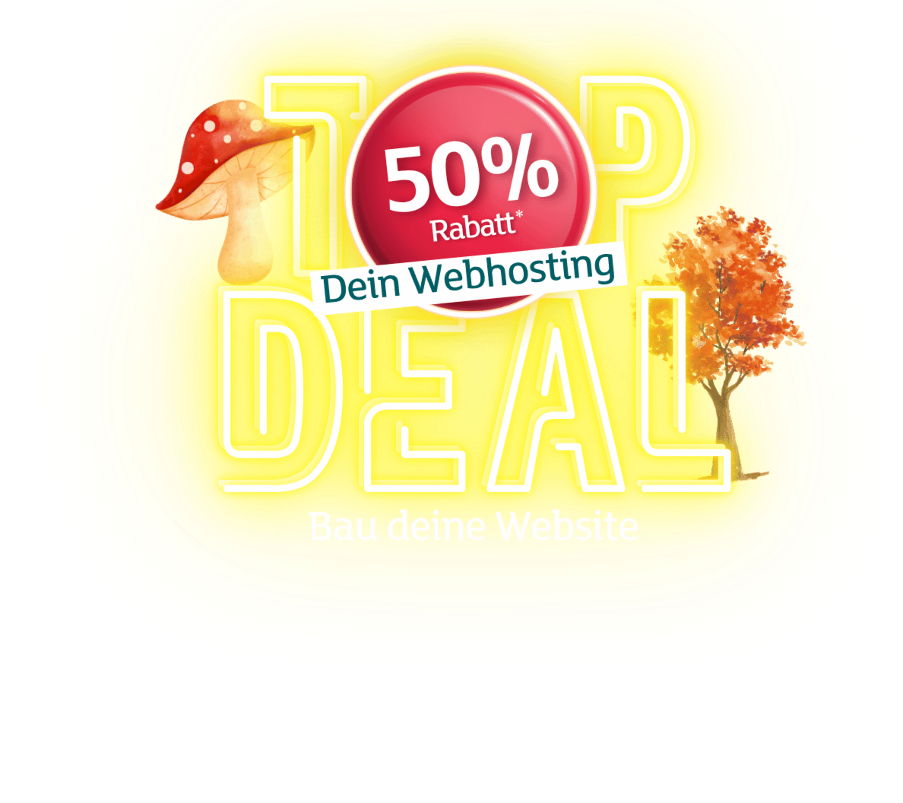 Top Deal für Webhosting von green.ch mit 50 % Rabatt – jetzt deine Website erstellen.