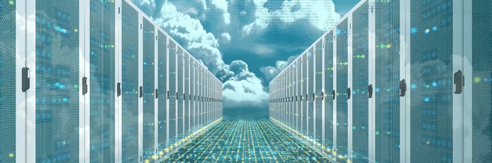 Cold Aisle / Kaltgang im Datacenter