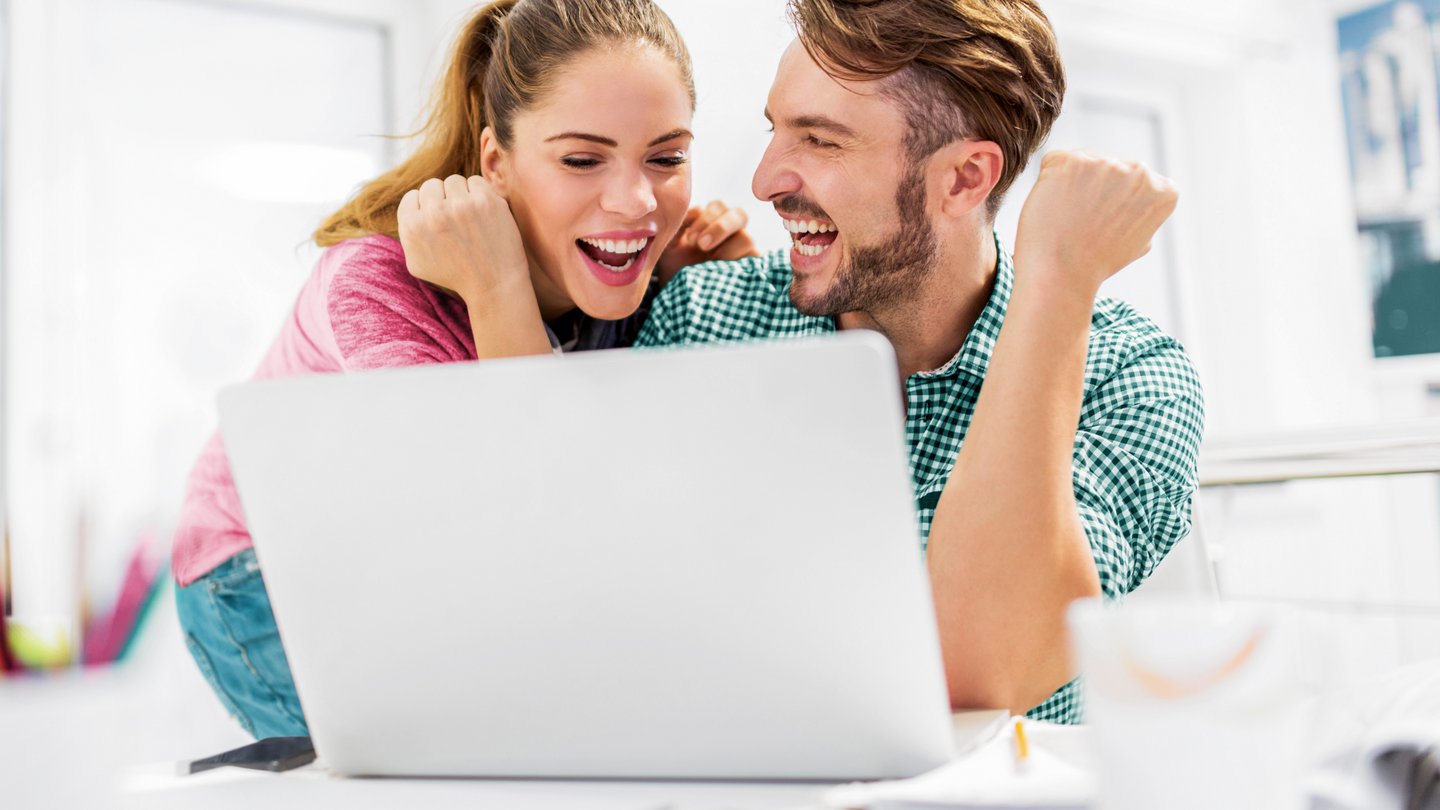 The team simply creates their own website on the computer