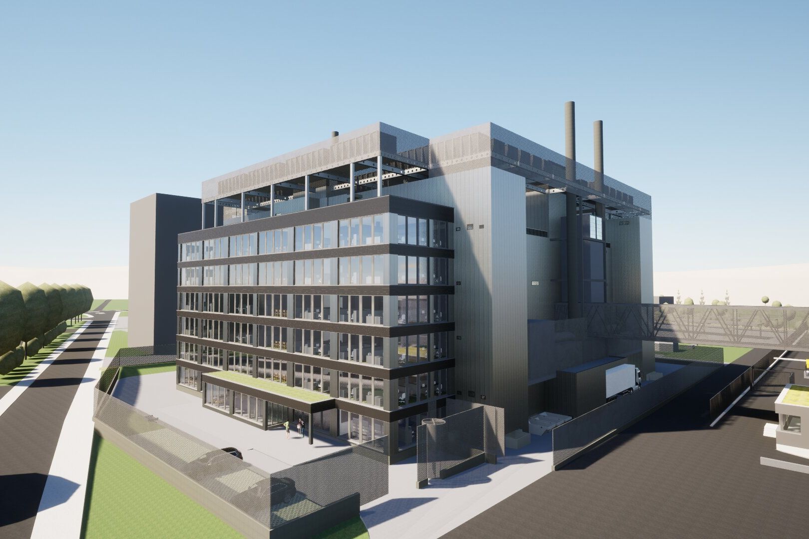 Visualisierung: Datacenter 4 Campus ZRH1