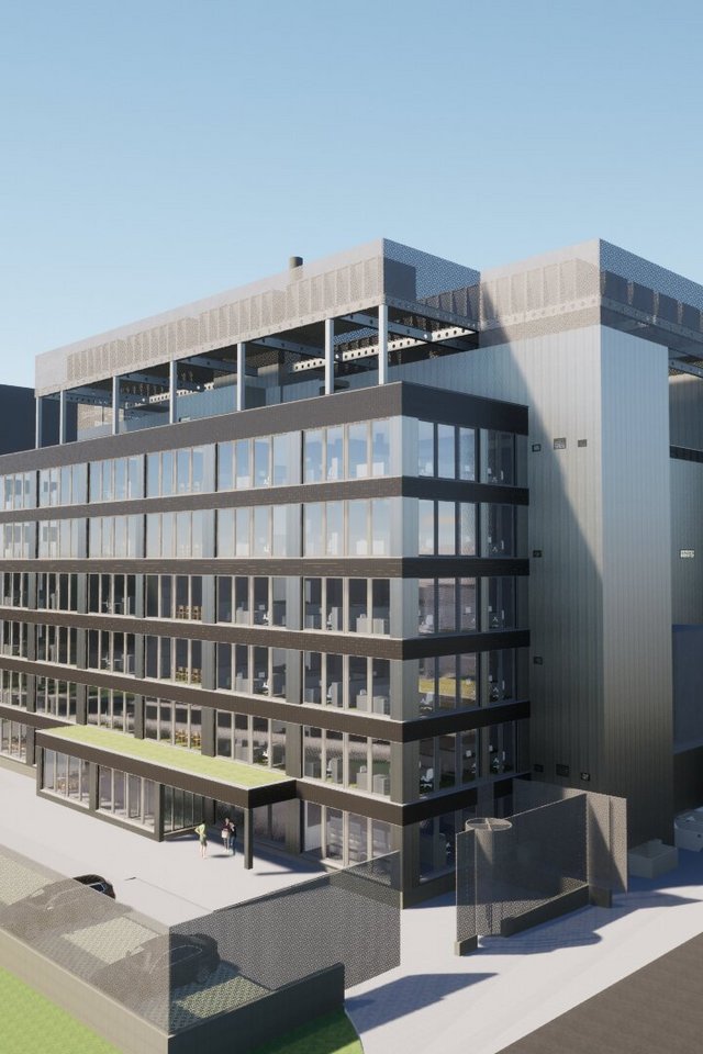 Data Center 4: New building on Campus ZRH1