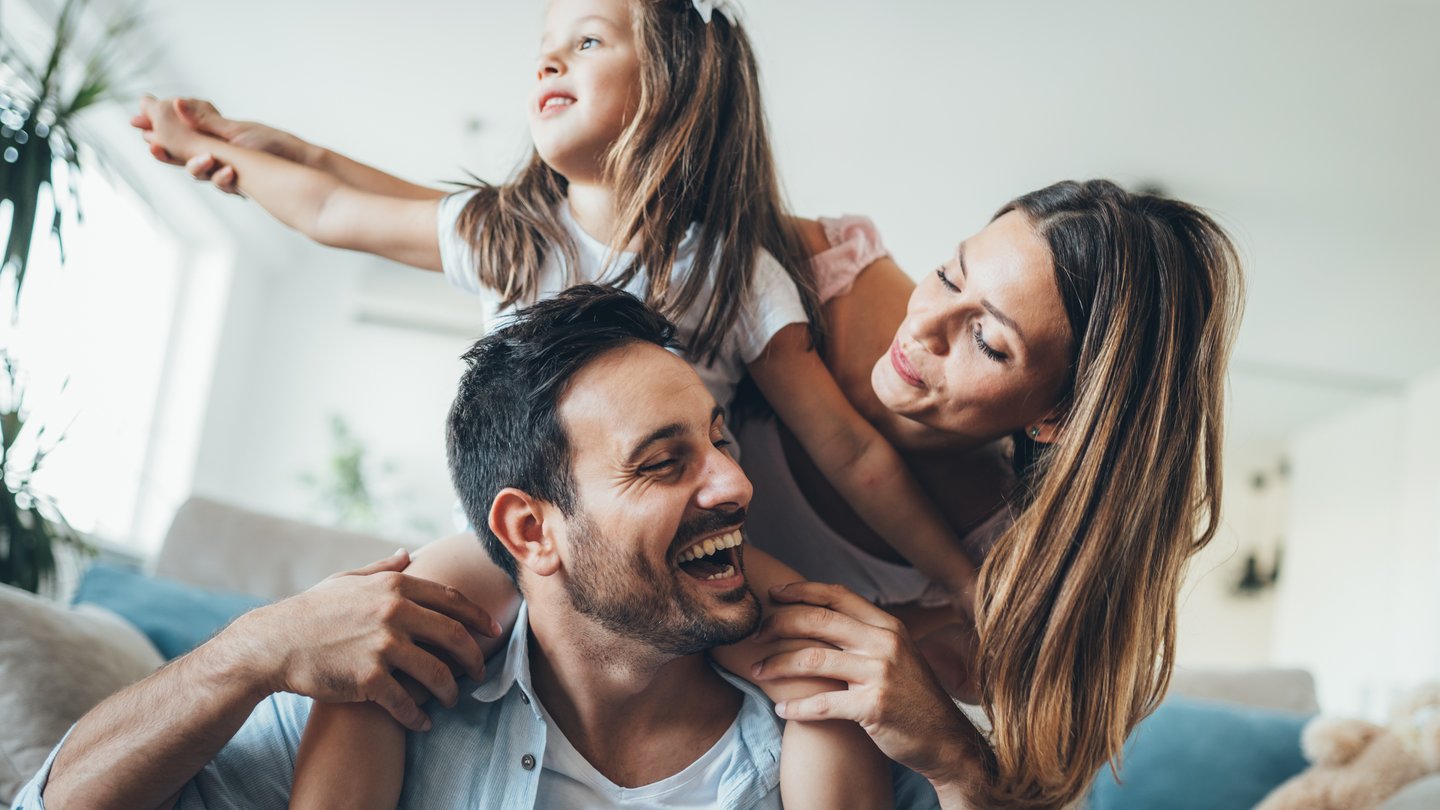 Glückliche Familie