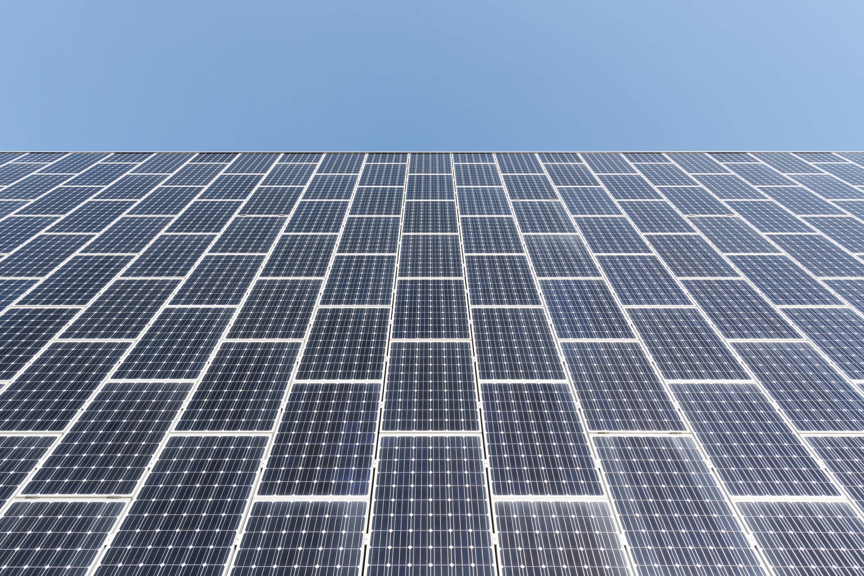 Green Datacenter Solar panels