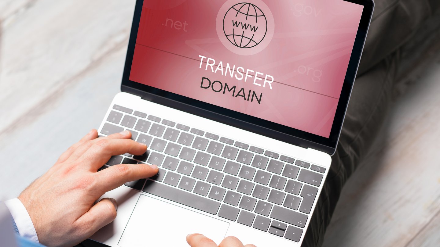 Man wants to transfer domain name for his website to notebook