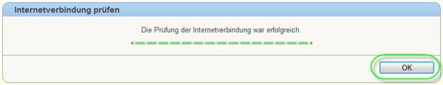 Internetverbindung prüfen