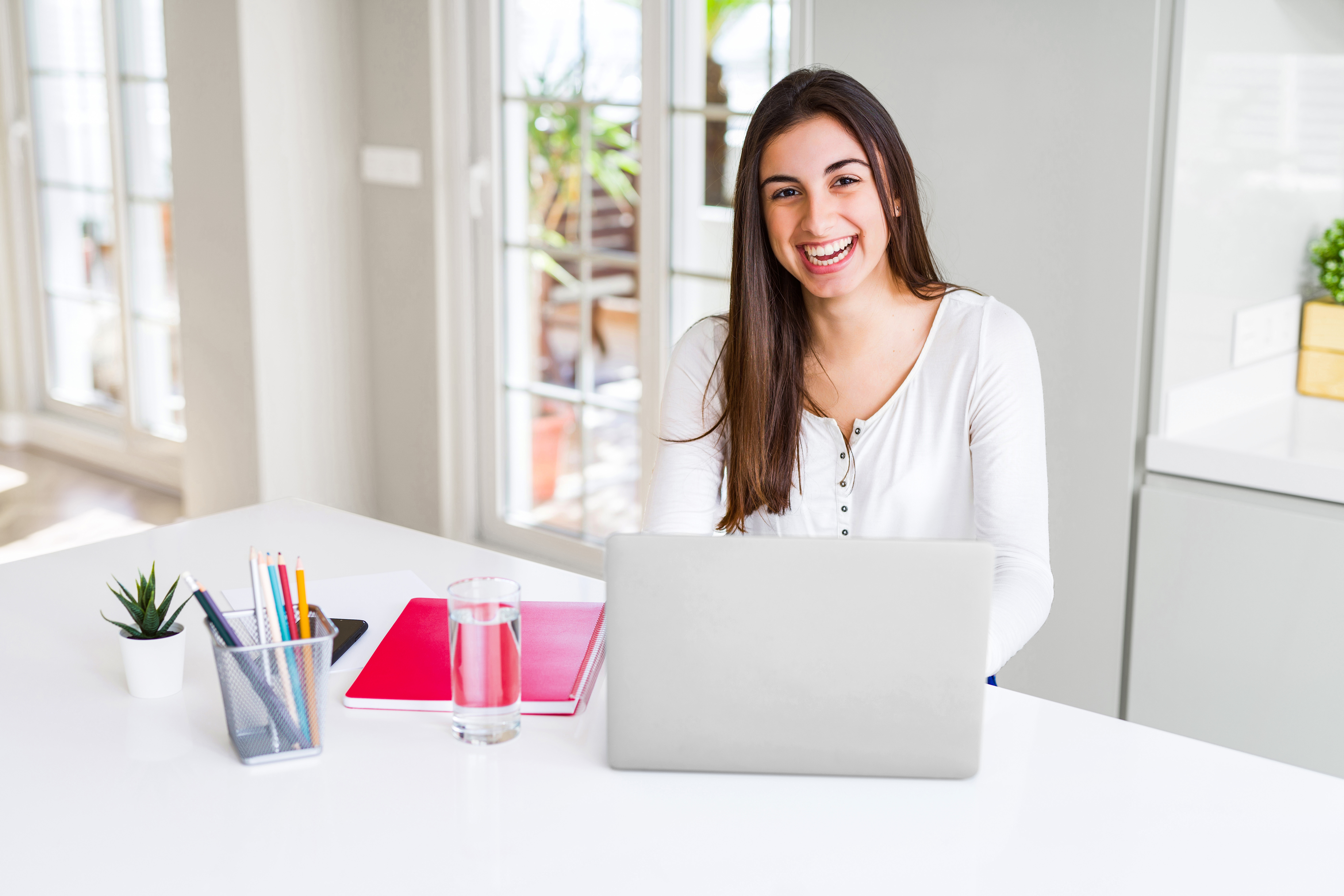 Woman creates her own homepage
